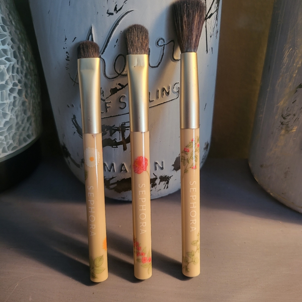 New Sephora Brush Trio ▪︎Shadow ▪︎Smudge ▪︎Crease